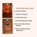 Wall Clock Wooden Rectangular Vastu Wall Clock